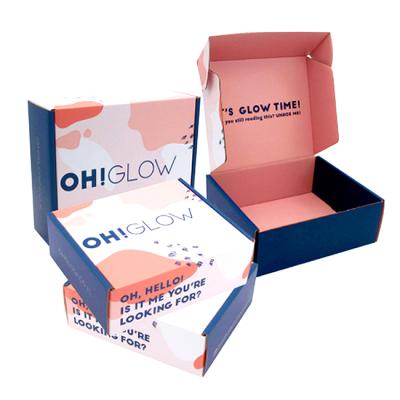 China Custom logo customized handmade cheap packaging box cajas carton de embalaje paper mailing mailer box for sale