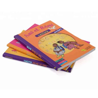 China paper & Cardboard Custom Color Children's Book Printing Services School Student All Subject Textbook Printing Service Softcover for sale