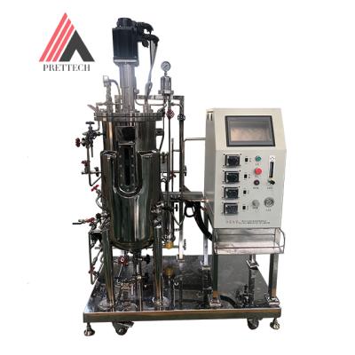 China Bacterial Yeast Cell Culture Stainless Steel Biofermenter Biofermentation Tank Bioreacter For Cell Culture Yeast Bacteria for sale