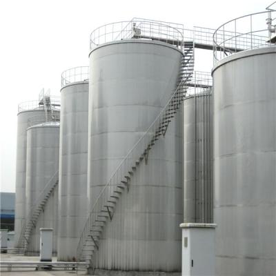 China Factory Large Capacity SS Conical Ethanol Storage Tank For Sale for sale