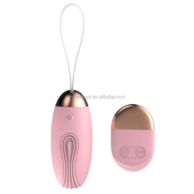 China 10 Meters 10 Speed ​​Remote Control Vibrating Jumping Eggs With Vagina Ball Female Sex Kegel Ball Clitoris Stimulator Remote Control for sale