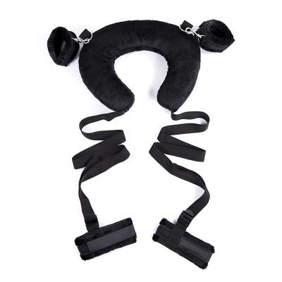 China Bdsm Bondage Restraints Novelty Exotic Accessories BDSM Bondage Set Toys Handcuffs SM Toys For Couples for sale