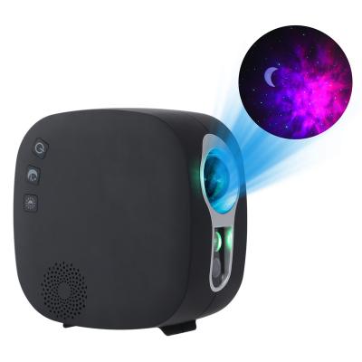 China Wireless Night Light Sky Projector LED Night Light Projector LED Night Light Projector Wireless Galaxy Nebula Ocean Music Speaker Control Star Projector Moon Starry Lamp for sale