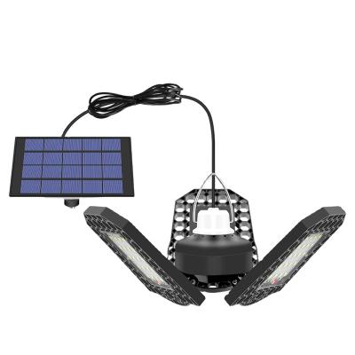 China 3m Yard Camping Chandelier Lights Solar Power Hanging Lights Indoor Outdoor Solar Garden Pendant Waterproof Solar Pier Lights for sale