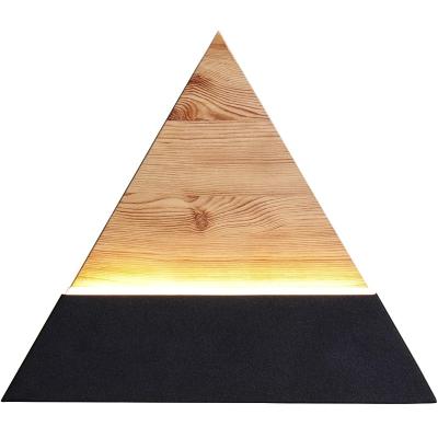 China Modern real wood indoor lights for bedroom hallway stairs bedside study room led wall lamps for sale