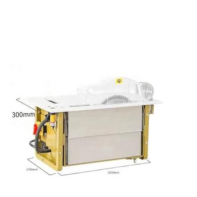 China Mini Horizontal Take Up Wood Automatic Cutting Table Saw 8 & 4 Inch WT-30 For All Dust Free Folding Saw Tables for sale