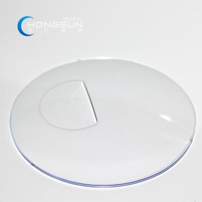 China Factory Price Bifocal Ophthalmic Lens Bifocal Lens 1.56 Nits Bifocal Flat Surfaces for sale