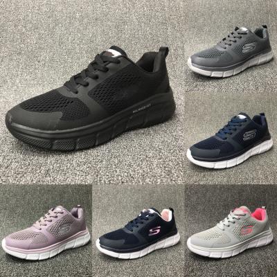 China Fashion Trend EVA Shoes Anti-Slippery Lace-Up Casual Shoes Lightweight Women Jogging Sneaker for sale