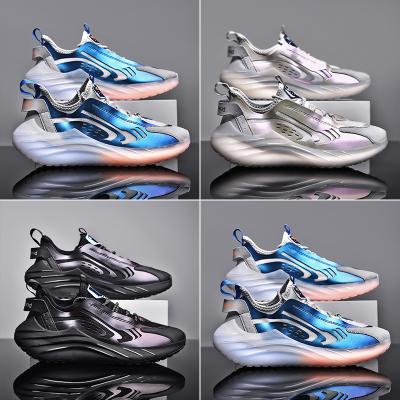 China Sneakers New Hip Hop Trending EVA Fashion Breathable Designer Shoes Men Running Casual Sneaker For Men for sale