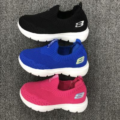 China New Spring Autumn Children Soft Bottom Non-Slip Fashion Shoes Mesh Girls Sneakers Breathable Boy Sport Shoes EU 26-30 Kids Running Shoes for sale