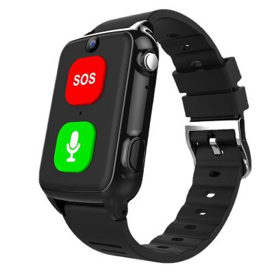 China Wifi 4G Phone Elderly Smart Bracelet GPS Positioning With Heart Rate Temperature Measurement SOS Smart Wristband for sale