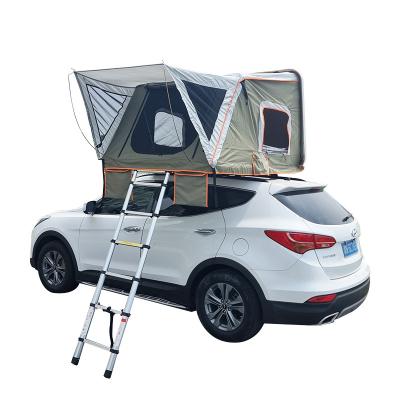 China Large capacity 280g capacity outdoor camping quick open car roof top tent rainproof sunscreen quick open tent for sale