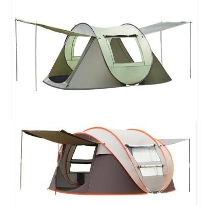 China Extended Type Outdoor Tent Fully Automatic 3-4 5-8 People Large Capacity Rainproof Quick Opening Camping Tent for sale