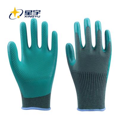 China General Purpose Working Latex Gloves Xingyu Lumberjack Work Gloves Cotton Gloves Work for sale