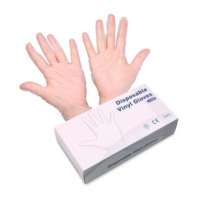 China General Purpose Vinyl Gloves PVC Powder Free PVC Examination Gloves for sale