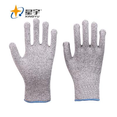 China Xingyu Anti-Cutting Construction Safety Anti-Cutting Construction Safety Proof Hand Gloves Safety Working Cutting Knife Heavy Duty for sale