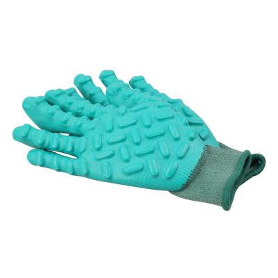 China Latex Protective Gloves Safety Hand Gloves Anti-cutting Impact Glove Antivibration Impact for sale