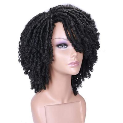 China China Product Afro Curly Short Curly Synthetic Wig High Quality Blonde Hair Wigs Synthetic Hair Wigs for sale