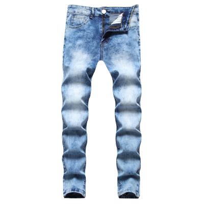 China Mens Breathable Jeans Wide Leg Denim Breeches Loose Straight Loose Mens Jeans Streetwear Skateboard Pants Hip Hop Pants Cargo Neutral Jeans for sale