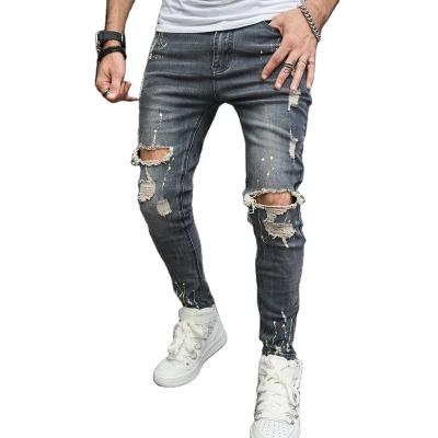 China New fashion custom design slim jeans for men skinny jeans denim pants mens top in low price and high quality breathable for sale