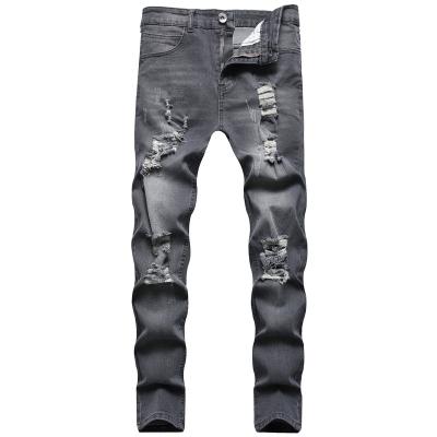 China Breathable custom made skninnhy straight men jeans brand retro slim jeans men plus size pants jeans for sale