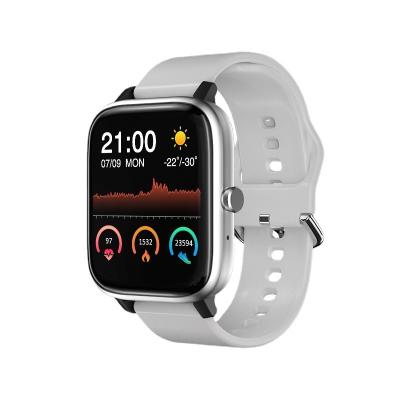 China Newest Design Automatic Square Shape Full Touch Screen Waterproof IOS Android Heart Rate ECG Fashion Smart Watch for sale