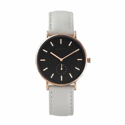 China Power Reserve Quartz Watches Wristwatches Ultra Slim Custom Stainless Steel Unisex Minimalist Watch for sale