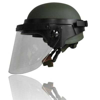 China water proof and fog proof riot helmet sun visor/military helmet sale/full face riot helmet for sale