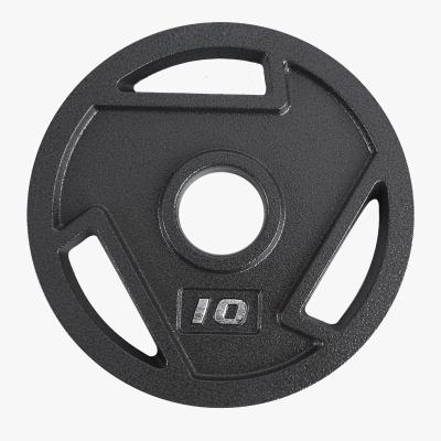 China Universal Three-Hole Sheet Hand-Grab Sheet Gym Dedicated Home PVC Barbell Weight Plates for sale