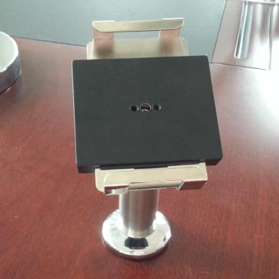 China 7-10 inch desktop metal display lock tablet stand , base diameter is 80mm for sale