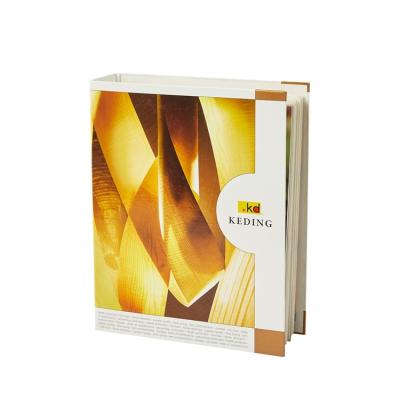 China 2022 High End WOODEN Sample Book Manufacturer High Quality Customer OEM Sample Book Handmade Sample Book for sale