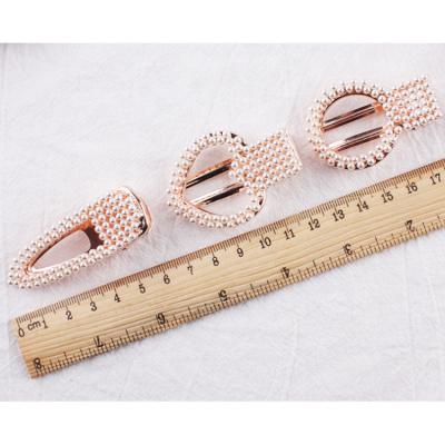 China Baby headband; 2019 New Hair Tie Design Hair Accessories Hair Clips With Pearl For Girls Korean Hair Clips for sale