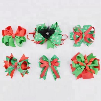 China Wholesale Decoration New Arrival Grosgrain Ribbon Hair Bows For Hair Accessories for sale