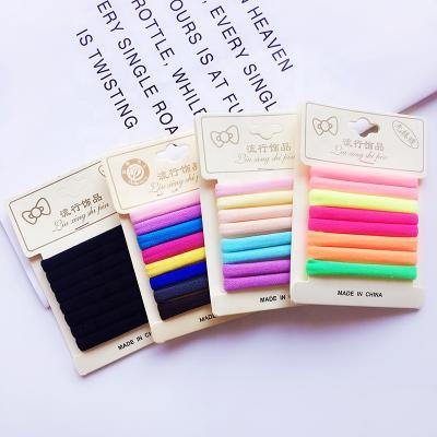 China Sweetwoo Supplier Sheer Soft Stretch Hair Rings For Women Hair Accessories Elastic Hair Ties for sale