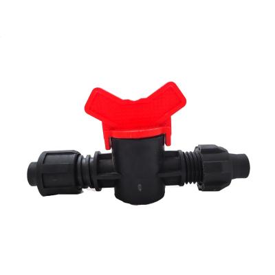 China Durable High Quality Agricultural Plastic Mini Starter For Lawn 16mm Drip Valve Suction Irrigation Product Accessories for sale