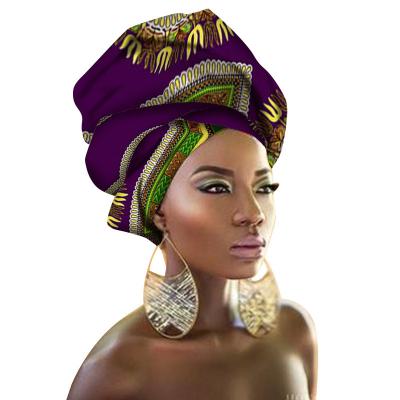 China Unique tradition women african jewelry pure handmade Africa headwear printed wax fabric accessories headband for sale