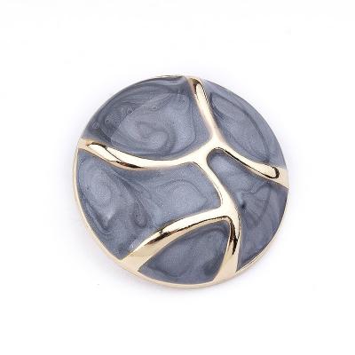 China New Style Sustainable Fashionable Flat Custom Clothing Metal Sewing Leg Button for sale