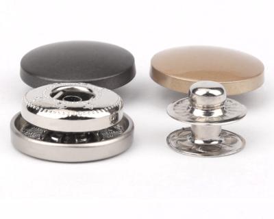 China Sustainable 4 Button Snap Set Fasteners Snaps Custom Metal Snaps Buttons For Clothing for sale