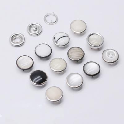 China 10mm+#222 Sustainable Customized Snap Bead Button For Baby Clothing Metal Snap Buttons Fast Delivery en venta