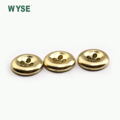 China Cheap viable custom fashion metal gold color alloy skull sewing four holes button buttons 4 holes button zinc alloy round covered for sale