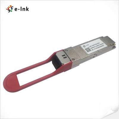 China Single 3.3V Fiber Optic Transceiver 100G 40KM QSFP28 Transceiver Single Mode Duplex LC for sale