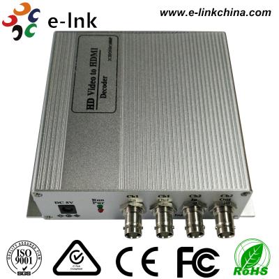 China HD - TVI 2 Kanaal Analoge Videomultiplextelegraaf Hdmi aan Componentenconvertor Te koop