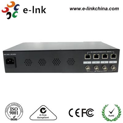 China BNC zum aktiven Videodes balun-RJ45 Kanal Ethernet-des Konverter-4 AHD/HDCVI/HDTVI zu verkaufen