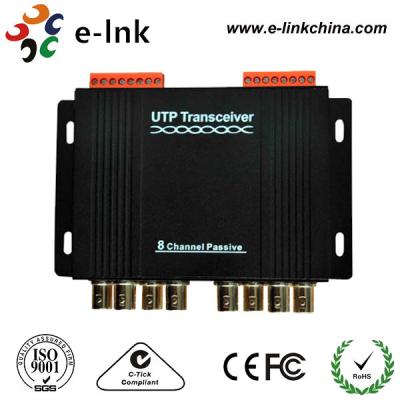 China 8 Kanal passive balun-Transceiver-Differenzial-Signalübertragung CCTV UTP Video zu verkaufen