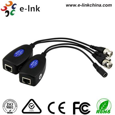 China 1CH AHD / CVI / TVI Cctv Camera Video Balun DC12V / 1.2 A Longer Life Time for sale