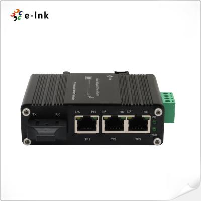 Cina Mini Industrial Ethernet Switch con porte PoE 3×10/100/1000T + 1×1000X SC Port in vendita