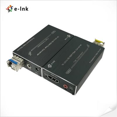 China Micro Mini 4K HDMI Fiber Extender with External Audio for sale