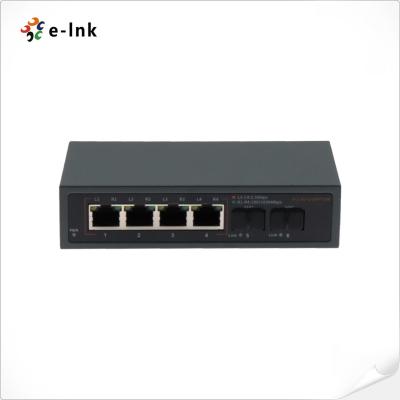 China 4x2.5Gbps RJ45 Ports + 2 x10G SFP+ Fiber Ports Ethernet Switch for sale