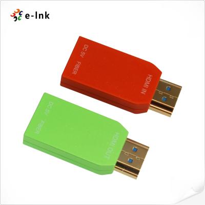 China Mini 4K/60Hz HDMI2.0 over Single-Core Multimode Fiber Optic Extender for sale