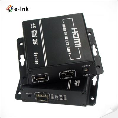 Chine Extendor à fibre optique 4K HDMI KVM à vendre